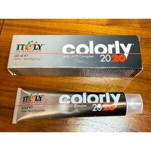 Itely Colorly Permanent Cream Hair Color 2020 1N Nero Black (Natural Black) New